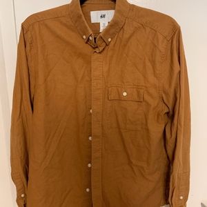 H&M Tan Casual Shirt